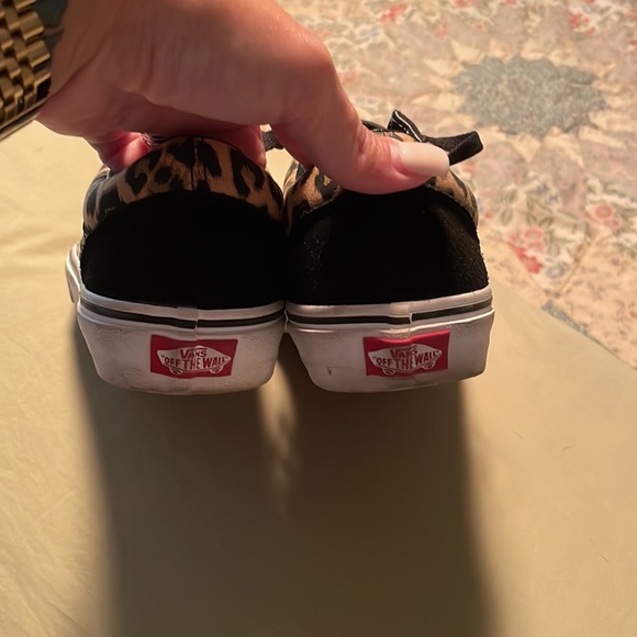 Vans Old School Custom Design - cheetah print with hot pink - Picture 2 of 6